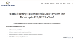 Desktop Screenshot of bettingsystemfootball.com