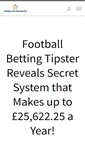 Mobile Screenshot of bettingsystemfootball.com